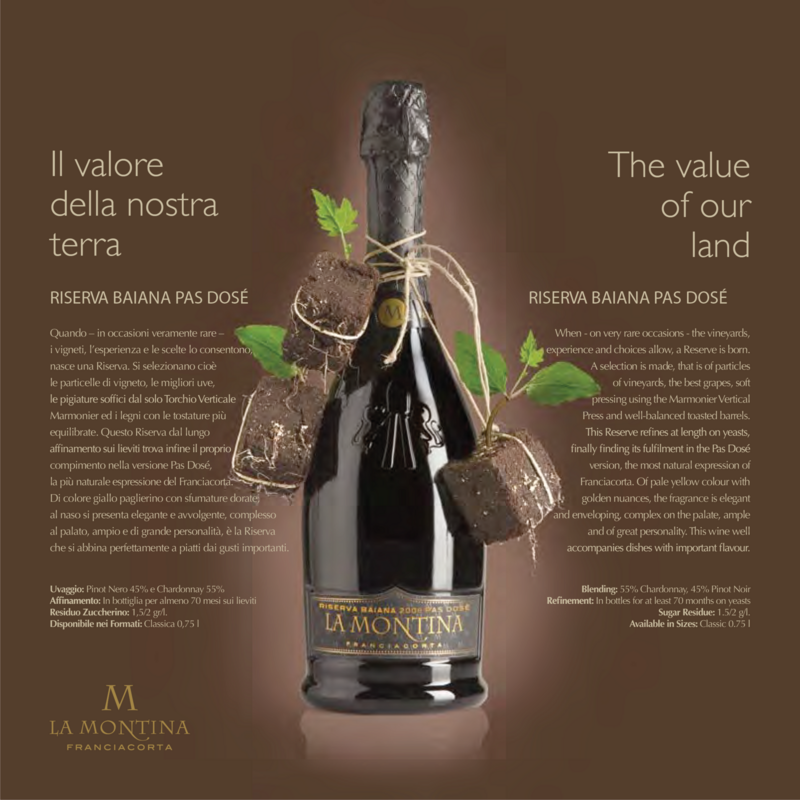La Montina RISERVA BAIANA 2008 WOODEN BOX